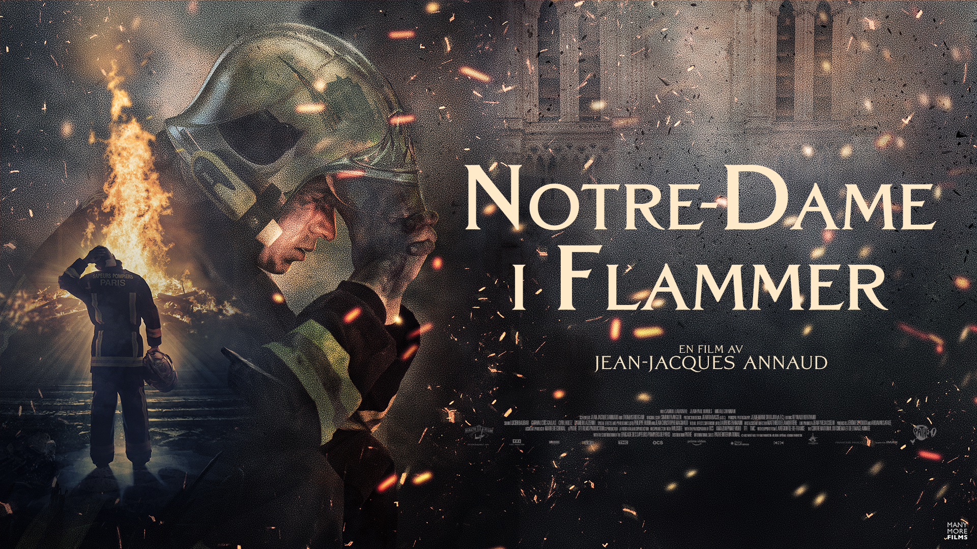 Notre-Dame i flammer