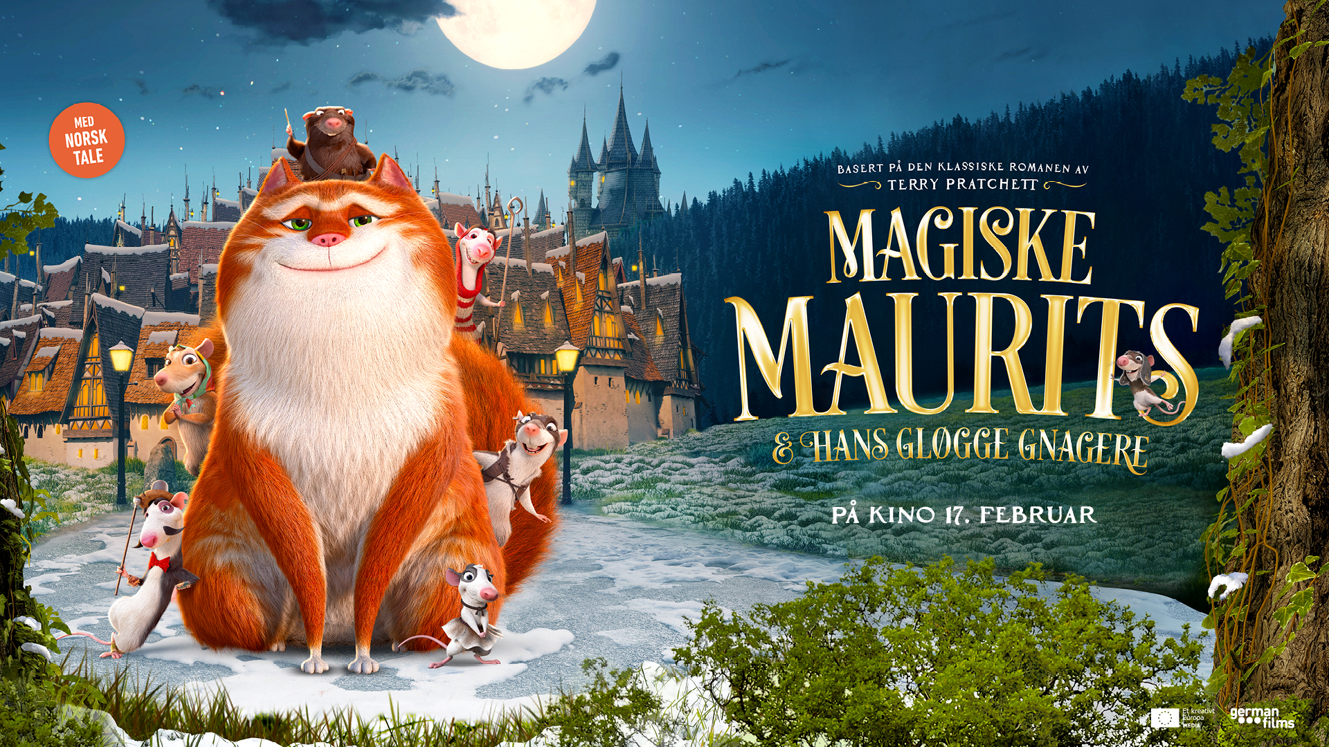 Magiske Maurits og hans gløgge gnagere (Norsk tale)