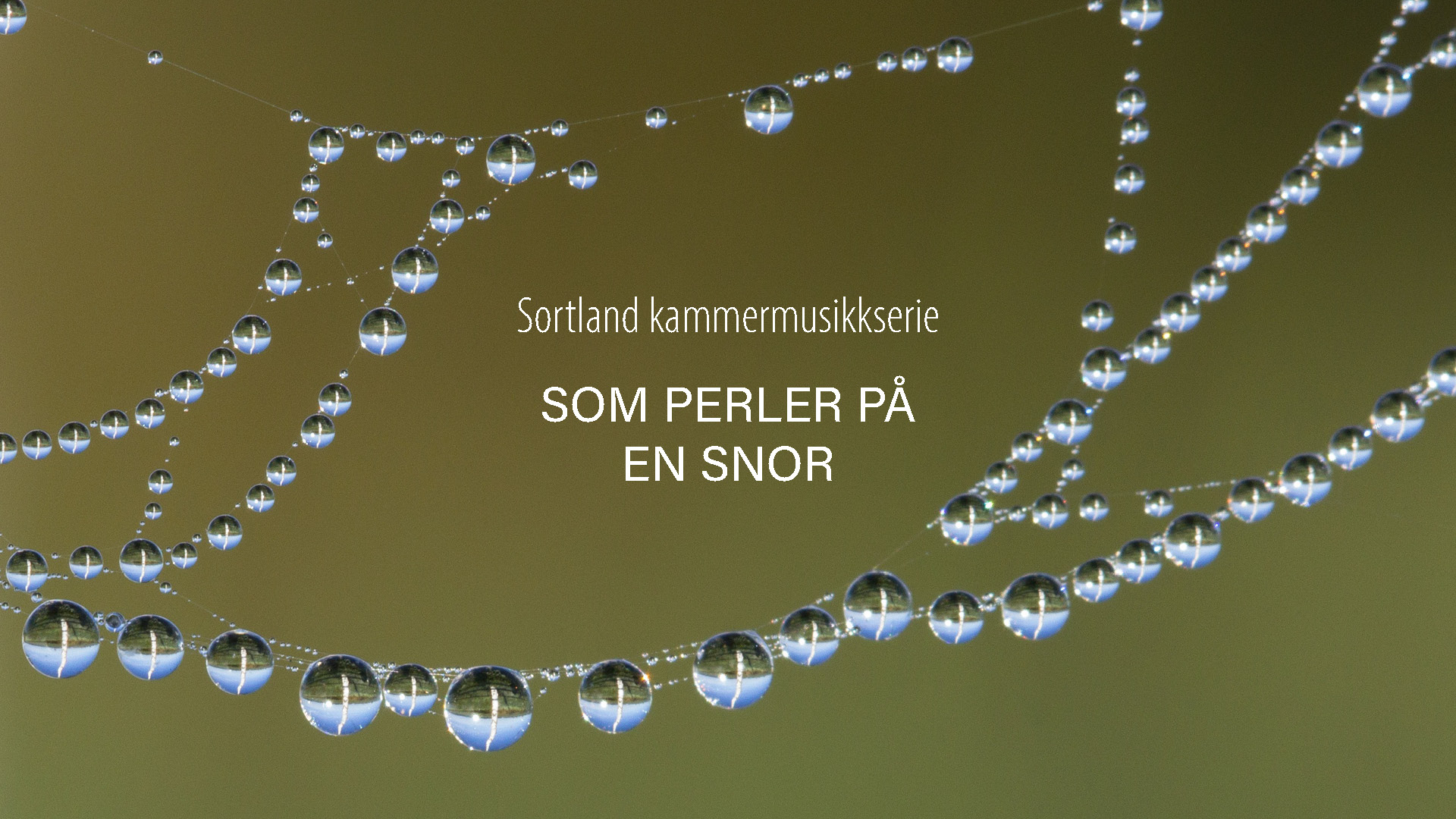 Som perler på en snor