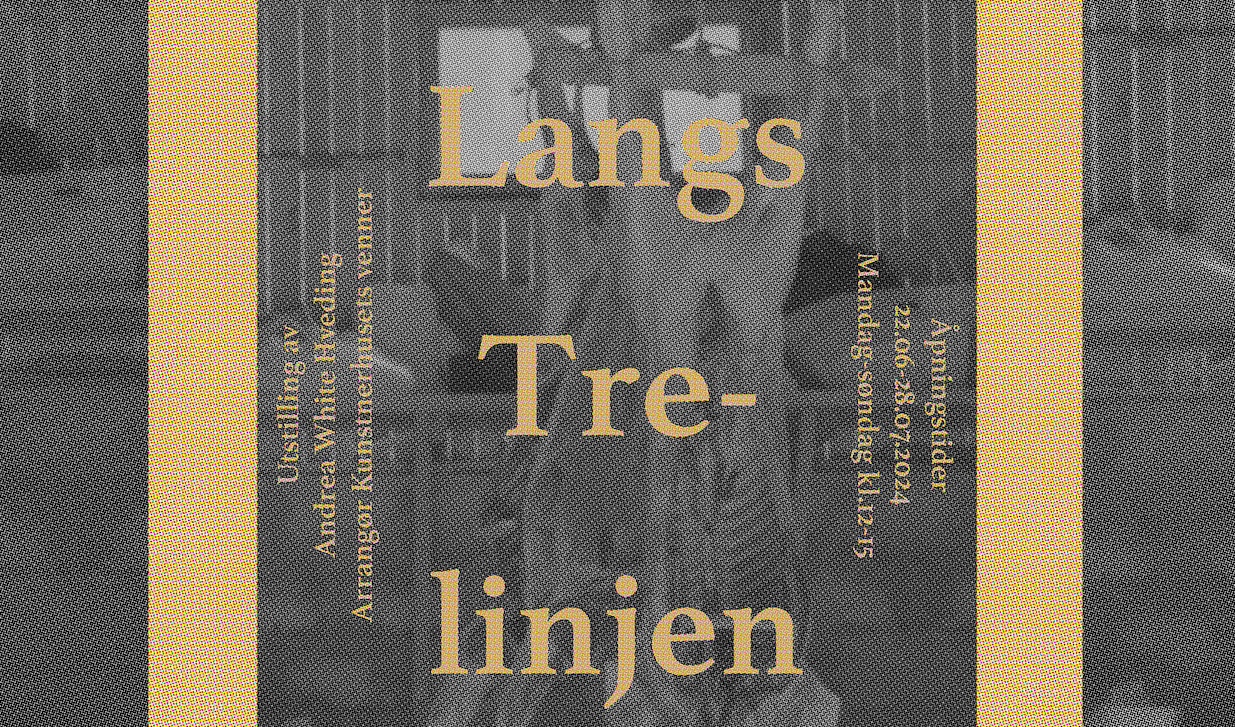 Langs trelinjen - Andrea White Hveding