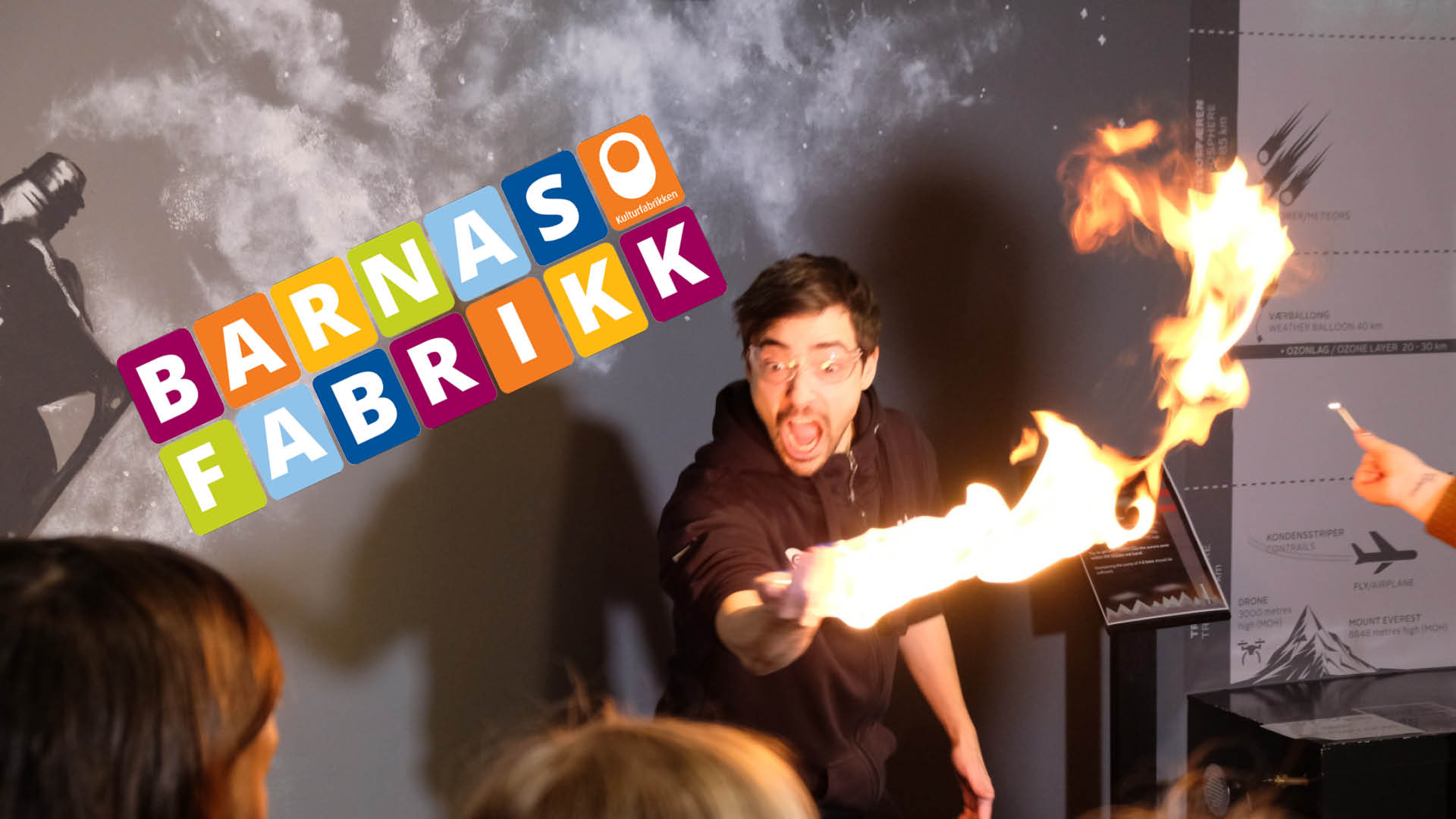 Barnas fabrikk med besøk fra Andøya Space