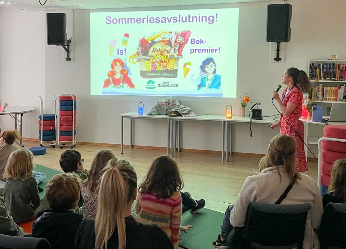 Redusert åpningstid på biblioteket 2025