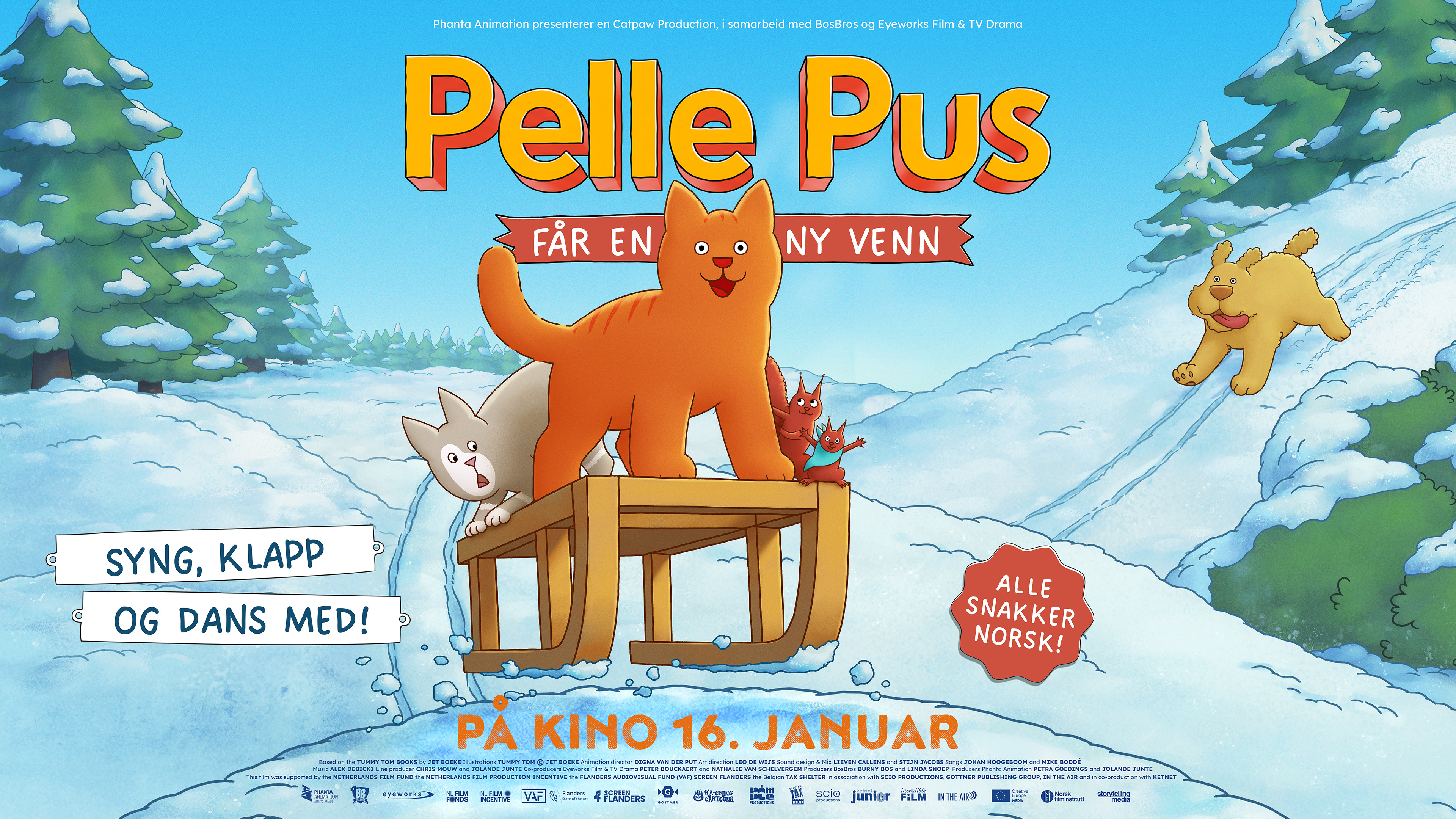 Pelle pus får en ny venn