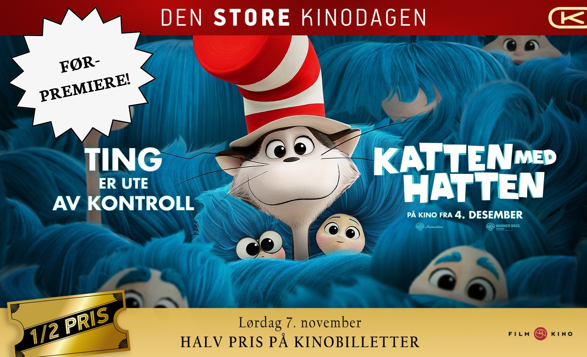 DEN STORE KINODAGEN: Katten med hatten