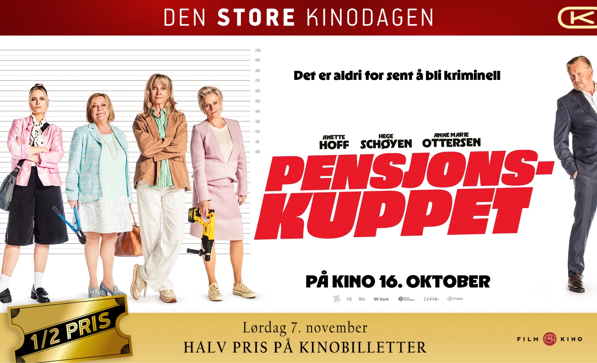DEN STORE KINODAGEN: Pensjonskuppet