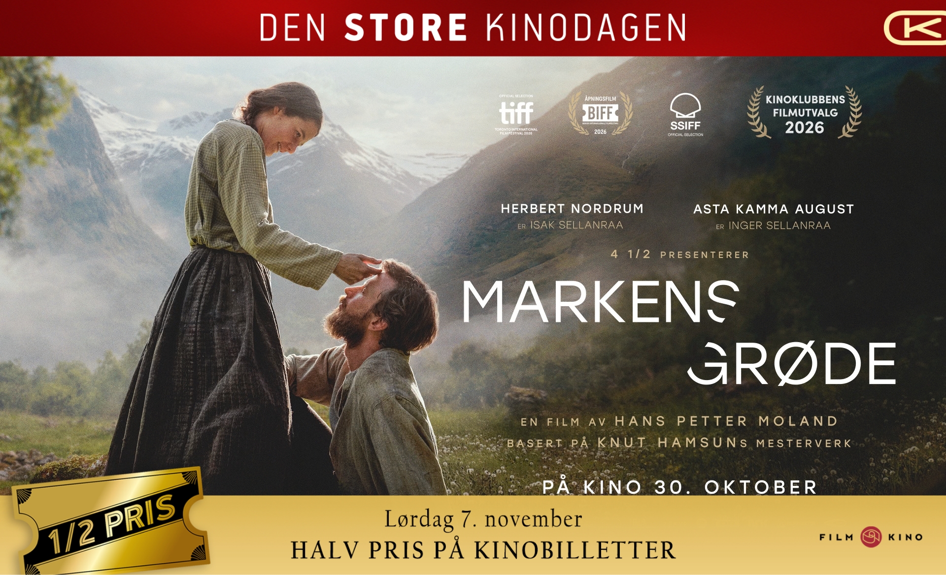 DEN STORE KINODAGEN: Markens grøde
