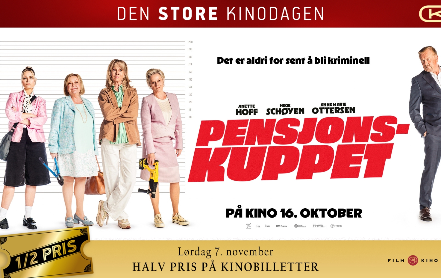 DEN STORE KINODAGEN: Pensjonskuppet