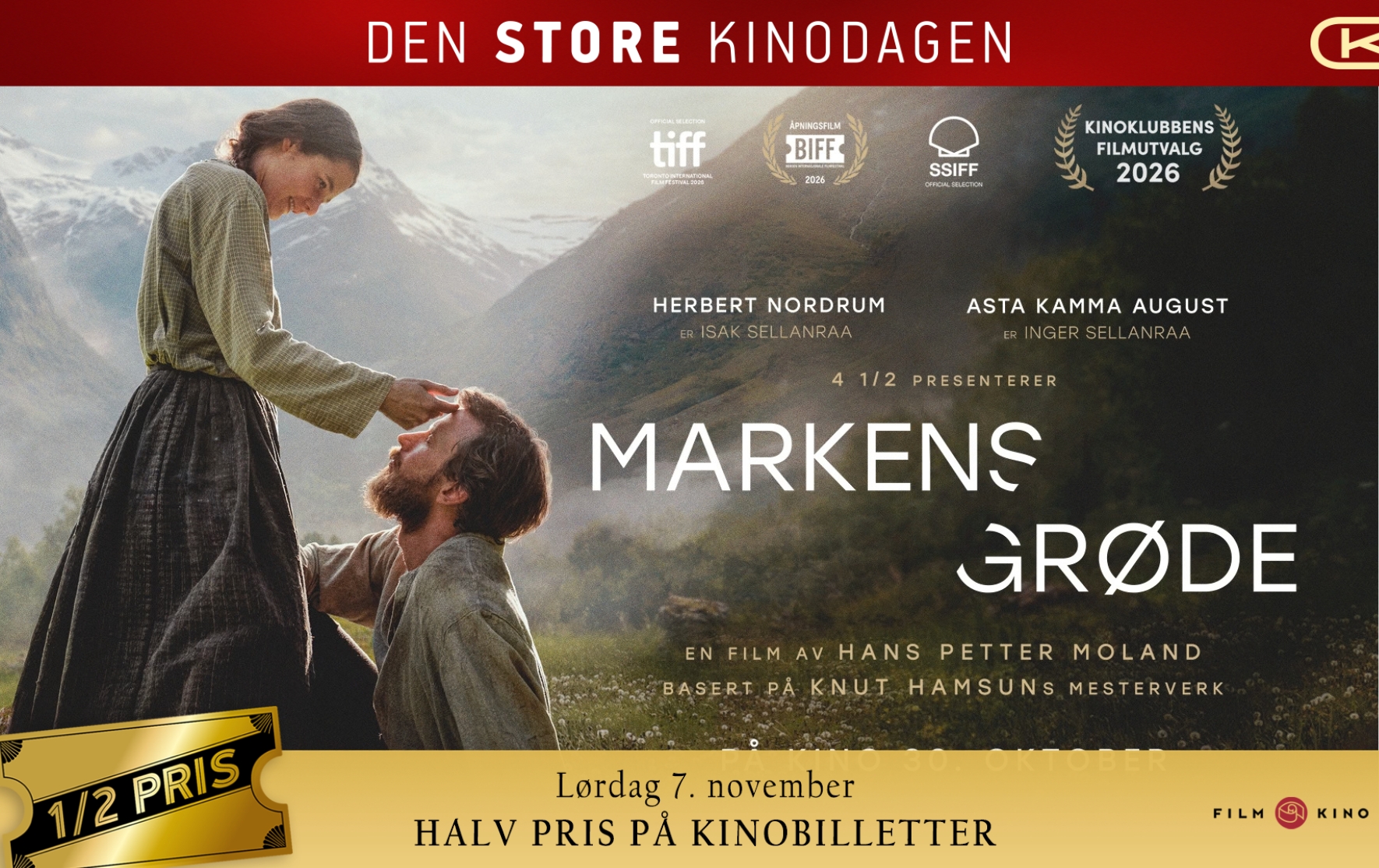 DEN STORE KINODAGEN: Markens grøde